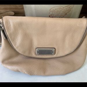 Marc by Marc Jacobs workwear handbag beige crossbody super clean pebble leather,